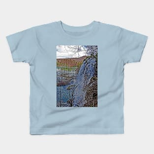 Plitvice Lakes National Park. Croatia Kids T-Shirt